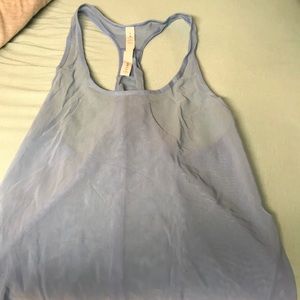 mesh lulu tank top